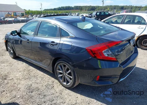 2019 Honda Civic Ex z USA, uszkodzony, nr VIN 19XFC1F33KE204391